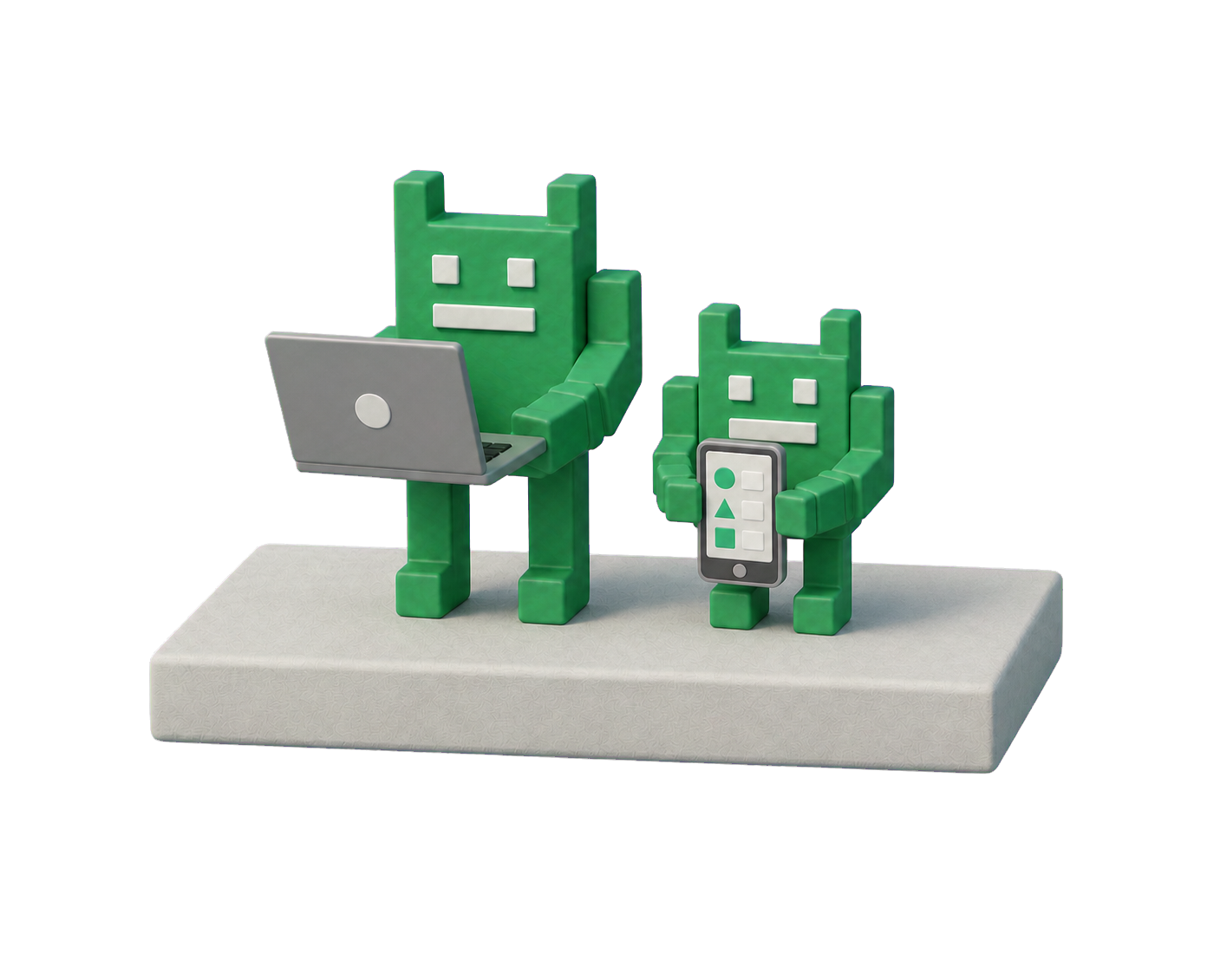 Mobilní a desktopové aplikace illustration